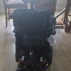 Black Electric Power Wheelchair Mobility Chair With Headrest For Adults