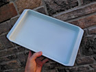 Vintage Pyrex Lasagna Pan 933 Rare Blue Horizon 13 5 X 8 75 Great Condition 