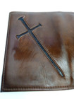 Vtg Bible Case Cover By Gregg Manufacturing Rare Original Cross Sword Exc 1976