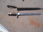 Us Model 1892 Krag Jorgensen Bayonet   Scabbard Dated 1903 Model 1898 Rifle