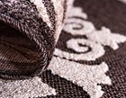  Outdoor Modern Collection Area Rug - Chicago  6  1  X 9  Rectangle  Brown  
