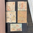 Vintage Scrapbook Lot Paper Greeting Cards Holidays Birthdays Valentines