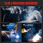 145a Mig Welder  3 In 1 Flux Core lift Tig stick Welding Machine 110v Igbt Inver