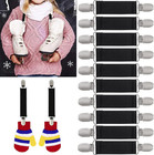 Winter Mitten Clips Elastic Stainless Steel Gloves Clips For Toddler Kids Adults