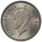 British Seychelles  1951 George Vi 25 Cents  Pcgs Ms 66  36 000 Mintage 