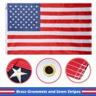 American Flag 3x5 Ft 100  300d Nylon With Sewn Stripes  Embroidered Stars And   