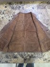 Men s 1970 s Vintage Brown Leather Vest