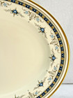 Minton Grasmere Blue 13  Oval Serving Platter Fine Bone China England Euc Vtg