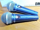 Microphone 2 Toshiba Aurex Dm-600 Metal Showa Dead Stock