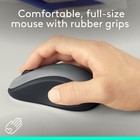 Logitech - M310 Wireless Optical Ambidextrous Mouse - Wireless - Silver
