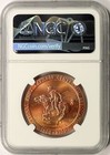 1960  1 So-called Dollar - Pony Express Centennial Medal Hk-583 Ngc Ms67 Rd