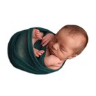 Coberllus Newborn Baby Photo Props Blanket Stretch Knitted Wrap Swaddle Boy