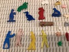 Large Lot Vintage Miniature Charms   Toys Prizes Celluloid Plastic Cracker Jack