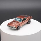 Hot Wheels Mattel Vintage Redline 1968 Custom Mustang Copper Hk - Nice 