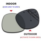 Transition Replacement Lenses For Ray-ban Meta Wayfarer Rw4006 50mm-no Polarized