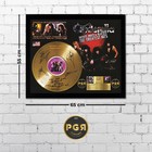 Gold Plated Lp Vinyl - Cinderella - Memorabilia Music Gift   Pgr