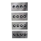 Set Of 4 Aftermarket Chipper Knives Replaces Vermeer Part  153175001 Fits Bc1000