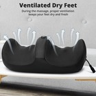 Foot Massager With Heat  Foot And Calf Massager With Deep Massage Roller  Pain R