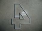 Number Four 4 Birthday Anniversary Large Size 4  Cookie Cutter Usa Pr3804