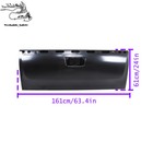 Fit For 2007-2013 Chevy Silverado Gmc Sierra Rear Tailgate Tail Gate Black Steel