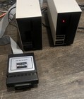 Pair Radio Shack Trs-80 Color Computer Mini Disk Drives   Controller  Powers On