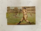 Vintage Motion Postcard - Baseball -  Baseball Bat Moves   4