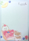 Crux Dog Fuwanko Sweets Mini Memo Pad Made In Japan 70 Sheets