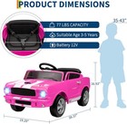 Licensed Shelby Electric Car For Kids Battery Powered Ride On Toy For Toddlers