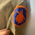 Vintage 1950s Us Army 98th Infantry Division Button Up With Patch B8727