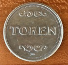 Vintage Car Wash Token - Cartoon Car - Great Design