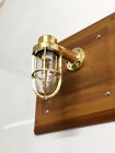 Nautical Style Ship Vintage Solid Brass Marine Wall Sconce Swan Light Fixture