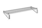 14  X 48  Commercial Kitchen Restaurant Chrome Wire Wall Mount Shelf Vented Nsf