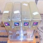 Crathco Refrigerated 4 Bowl Drink Dispenser- Cs-4e 20 3d-16    4383 