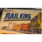 Bachmann Rail King Ho Scale Electric Train Set 130 Piece Santa Fe Gp40 Diesel