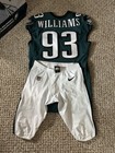 2023 Philadelphia Eagles Milton Williams Game Used Worn Jersey And Pants