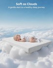 Breathable Crib Mattress  Dual-sided  Memory Foam  Waterproof  Removable And Mac