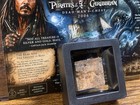 Authentic Pirates Of The Caribbean Johnny Depp Wood Movie Relic