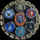 Nassau County Police Aviation Military Helicopter Challenge Coin  not Nypd 