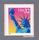 Scott  3122 Statue Of Liberty 32c  self-adh  Atm Booklet Single  1997 Mnh