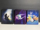 Blu-ray Steelbook Lot Of 3 Family animated Films   used  No Digital Codes 