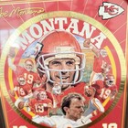 Joe Montana Sports Impressions Nfl Kansas City Chiefs Plaque 1994 Vintage New