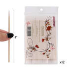 1200 Count Precision Tip Cotton Swab  Pointed Tip Cotton Swabs With Wood Sticks 