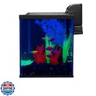 Glofish 10 Gallon Aquarium Fish Tank Kits  Includes Led Lighting And D  cor  a
