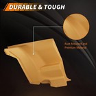 For 72-81 Camaro Firebird L r Lower Plastic Rear Armrest Seat Side Panels Tan