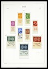 Israel 1948-1970 W  Full Tab Used Certificates In Albums Stamp Collection