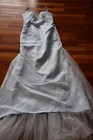 Women Evening  Formal Bridesmaid Prom Gown  Party Cocktail Dress Sky Blue Sz S