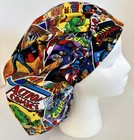 Superman Print Size Large Medical Bouffant Scrub Cap Surgery Hat