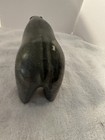 Vintage Canada Eskimo Art Inuit Hand Carved Soapstone Polar Bear
