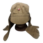 Soviet Russian Military Afghanistan Soldier s Hat W dust Protection Size 58-1970