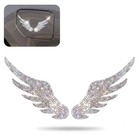Angel Wing Car Decal  Bling Rhinestone Vehicle Decor Sticker  Self-adhesive